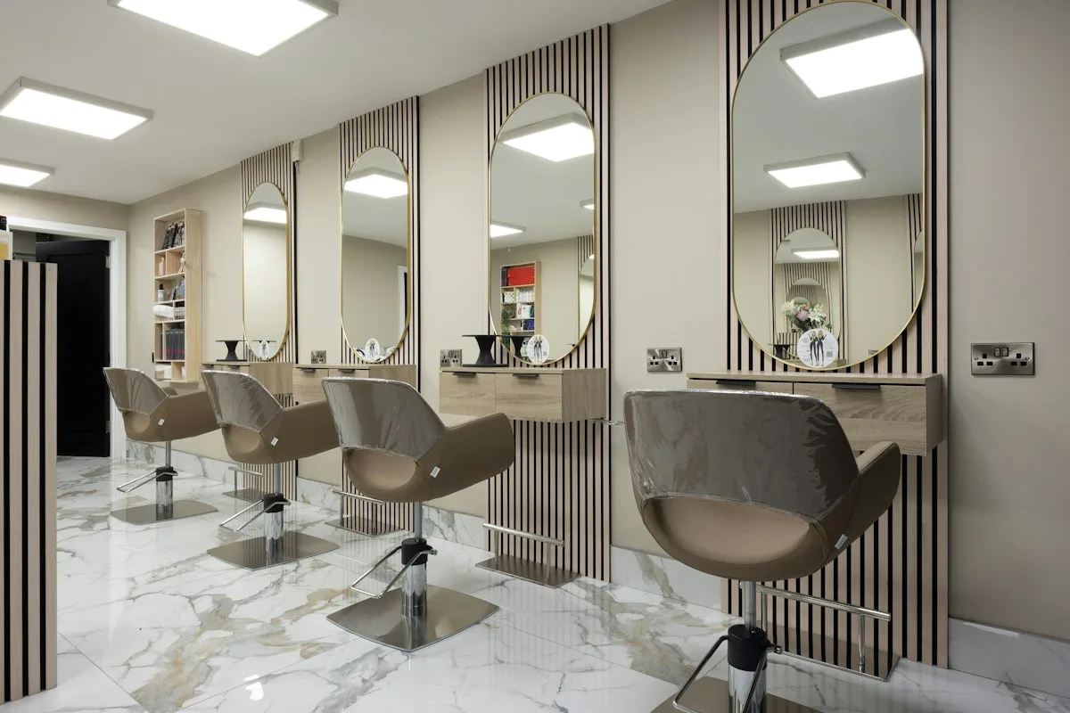 Intérieur salon Beauty'coiff